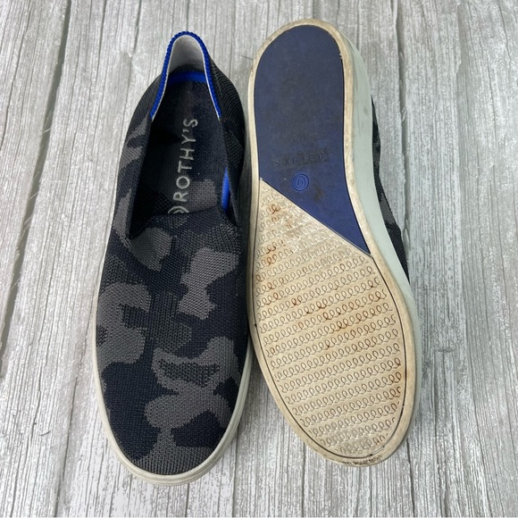 Rothy's The Sneaker in Gray Camo 7.5 - Picture 7 of 11
